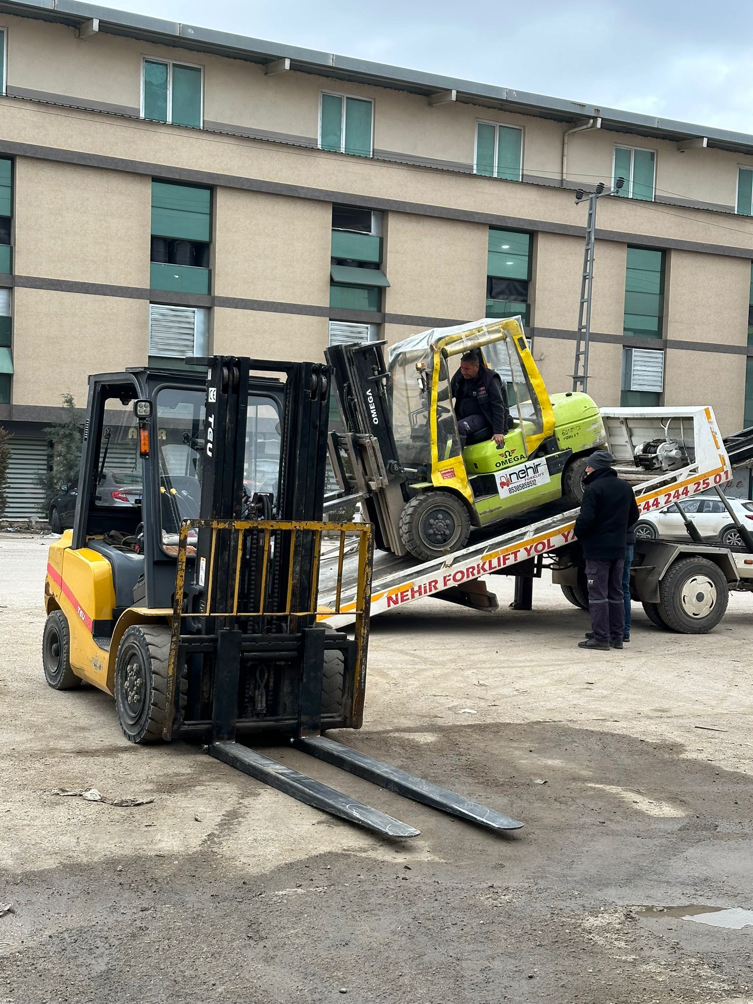 3 Ton Tripleks 4.80 Dizel Forklift