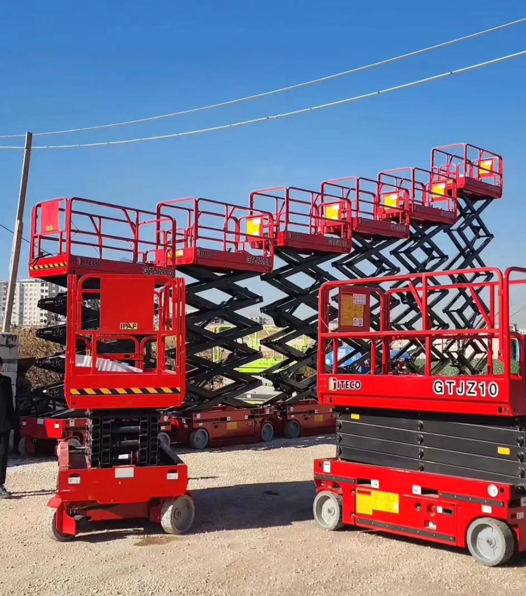 6+2 Elektrikli Arazi Makasli Platform