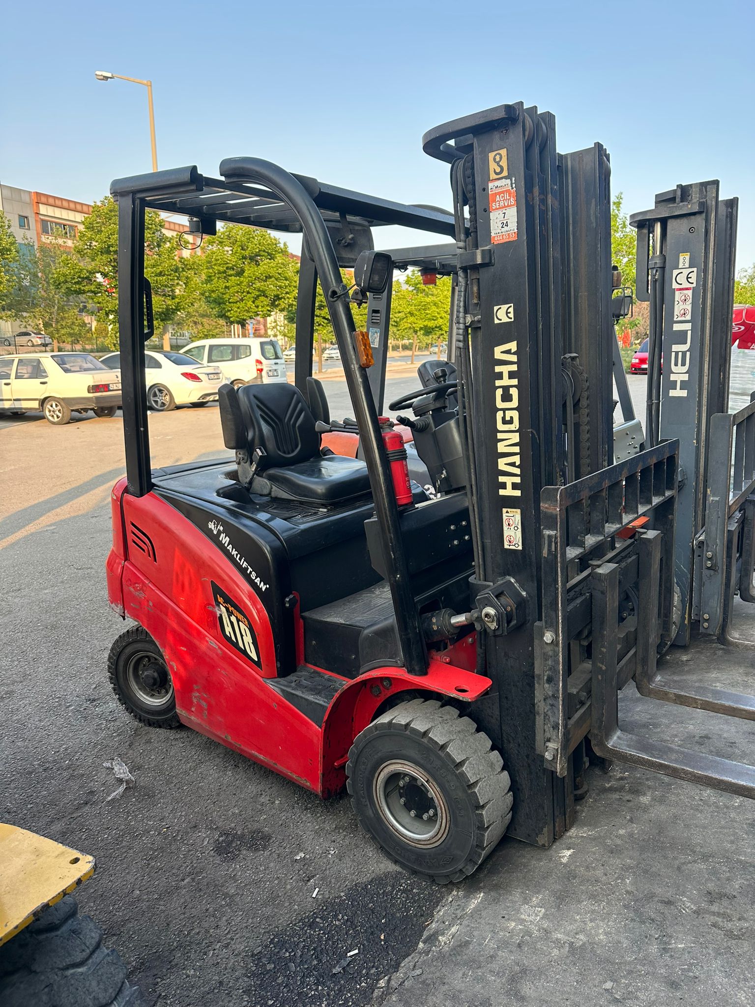 1.8 Ton Elektrikli Forklift